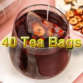 Ginseng Five Treasures Tea Kidney Tea,  Traditional Chinese Herbal Tea, Natural Organic Kidney Cleanse Detox Tea For Women & Men, 7 Precious Ingr (Option: 40TeaBags)